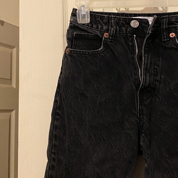 Zara High-rise Straight Leg Jeans - Picture 2 of 7